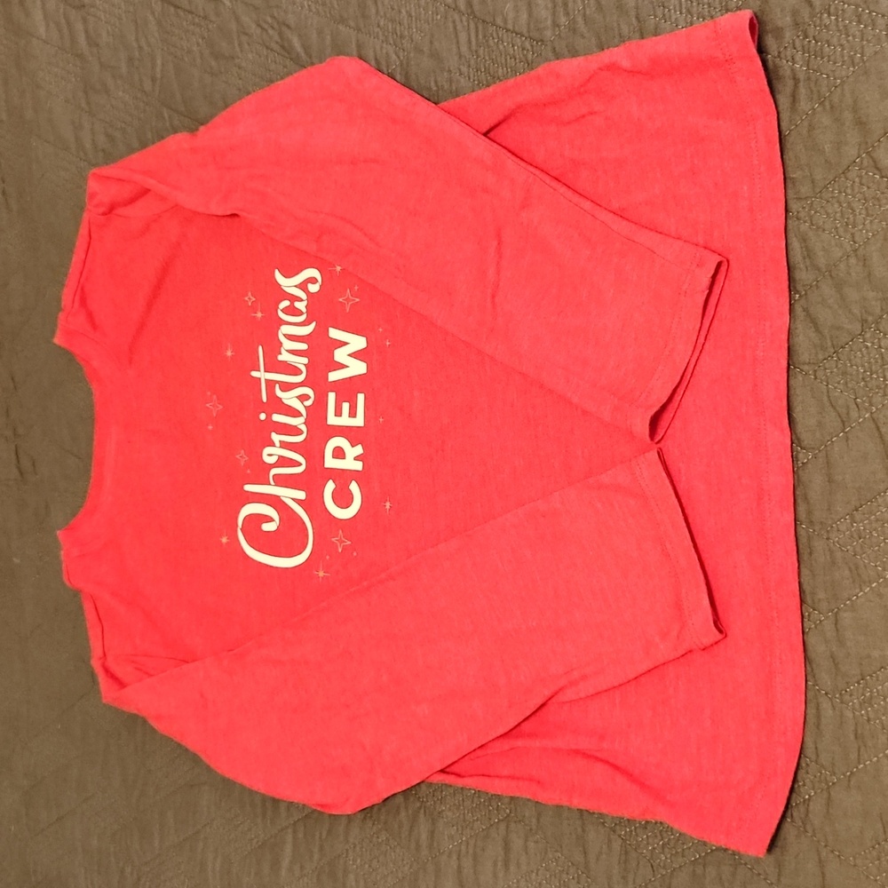 Christmas Crew kids long sleeve t-shirt